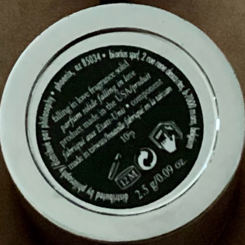 Rare Philosophy Falling in Love Stick Scent Rub On